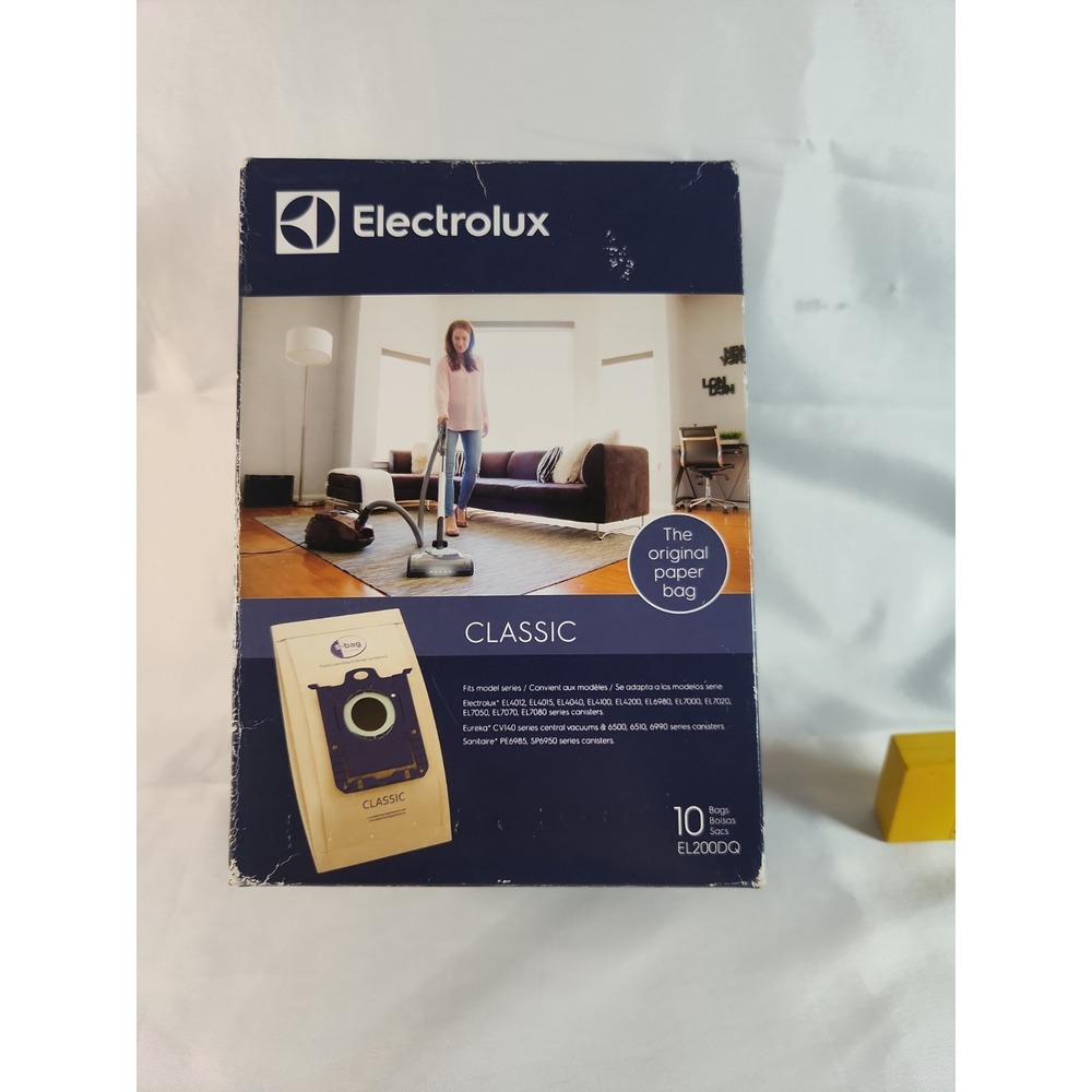 LOT OF 2 ELECTROLUX CLASSIC VACUUM BAGS EL200G 5 S-BAGS EACH 10 TOTAL NEW SEALED
